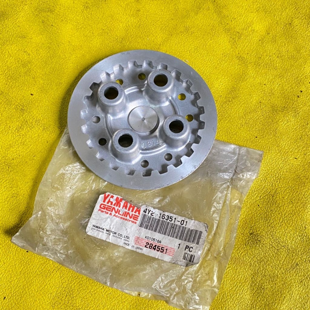 Plate presure lawan kaki 4 tutup rumah kopling yamaha RX King RXZ Original NOS Japan 4Y2-16351-01