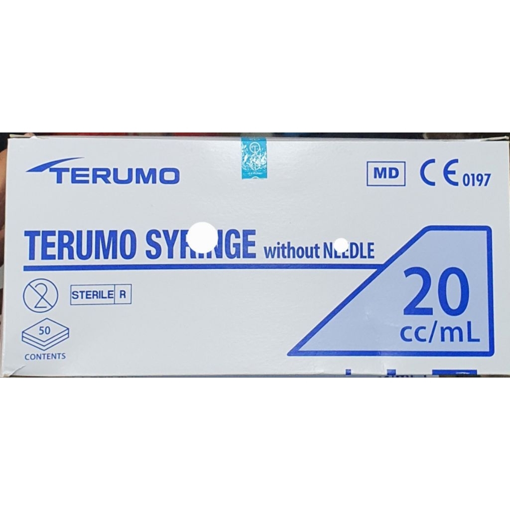 Spuit 20 cc Terumo