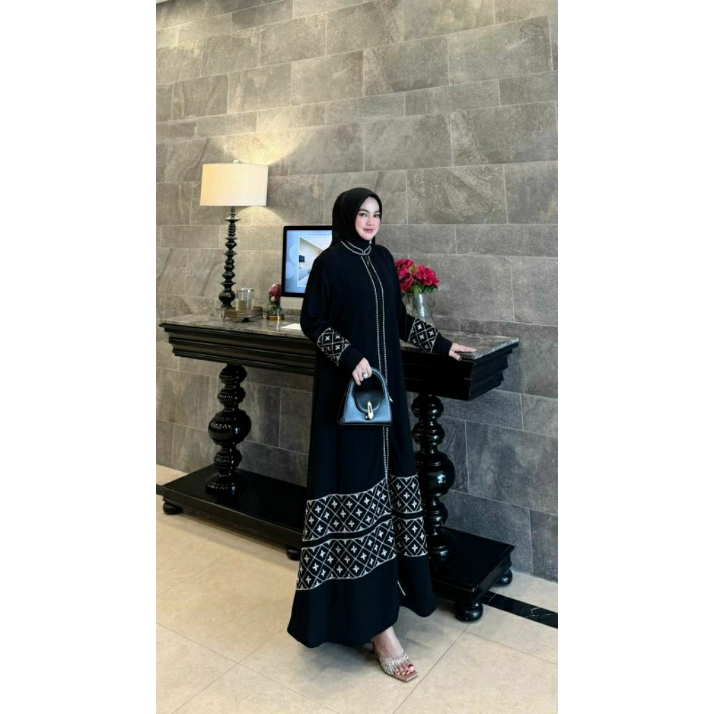 gamis abaya perempuan premium mrek @nd_1