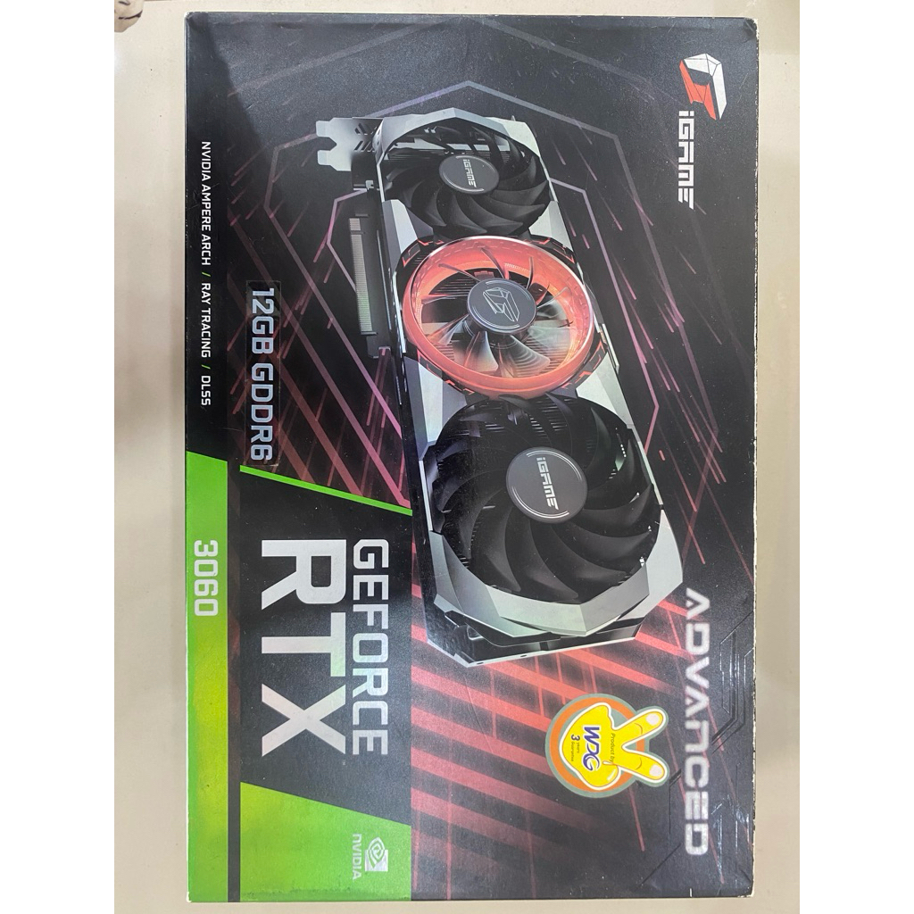 VGA GEFORCE RTX 3060 OC 12GB - ORIGINAL / SECOND / LIKENEW