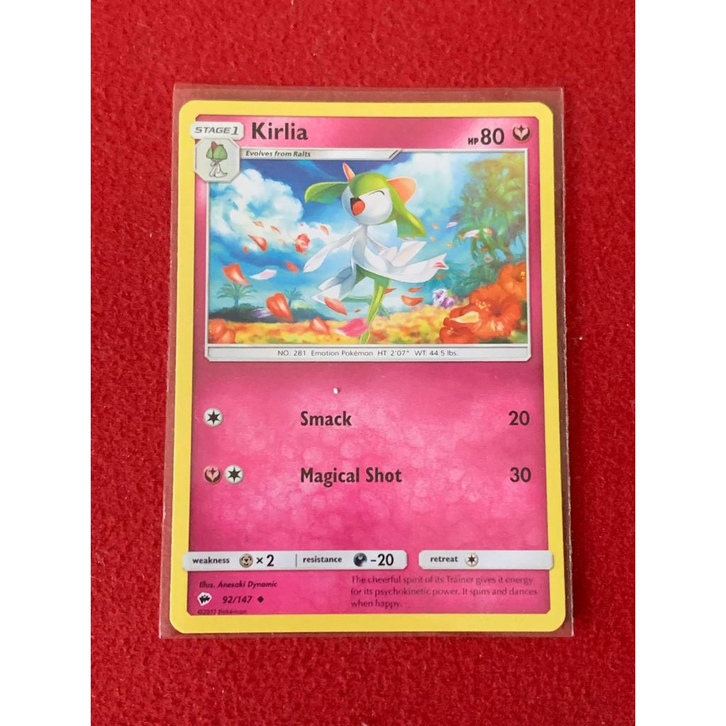 Kirlia Pokemon English 92/147