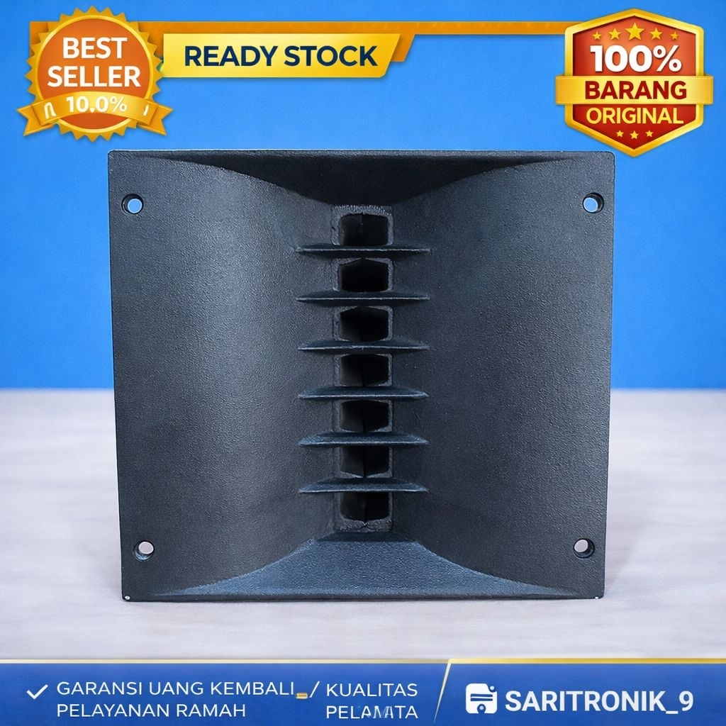 HORN TWETER LINE ARRAY MODEL HARMONIKA MULTI DRAT BAUT UKURAN 17.5X18.5 TINGGI 18 CM