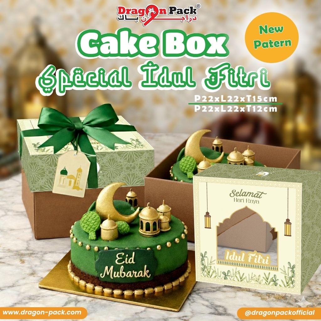 Box Kue Idul Fitri Lebaran Cake Box Hampers