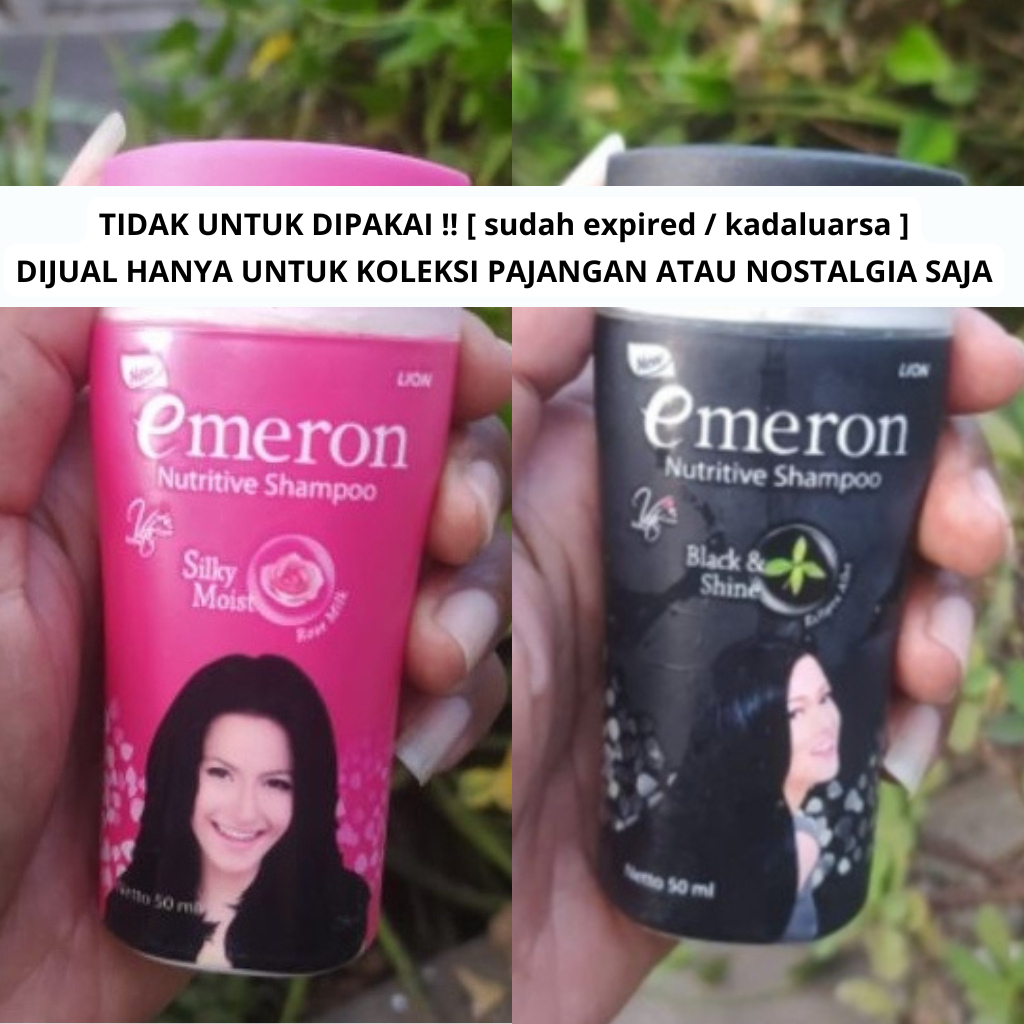 [HANYA UNTUK PAJANGAN SAJA] KOLEKSI PRODUK JADUL SHAMPOO EMERON KEMASAN JADUL ORIGINAL
