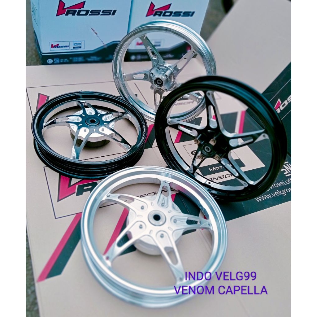 VELG PELAK RACING V ROSSI CAPELLA BEAT KARBU BEAT FI SCOOPY KARBU SCOOPY FI VARIO 110 BEAT DELUXE SC