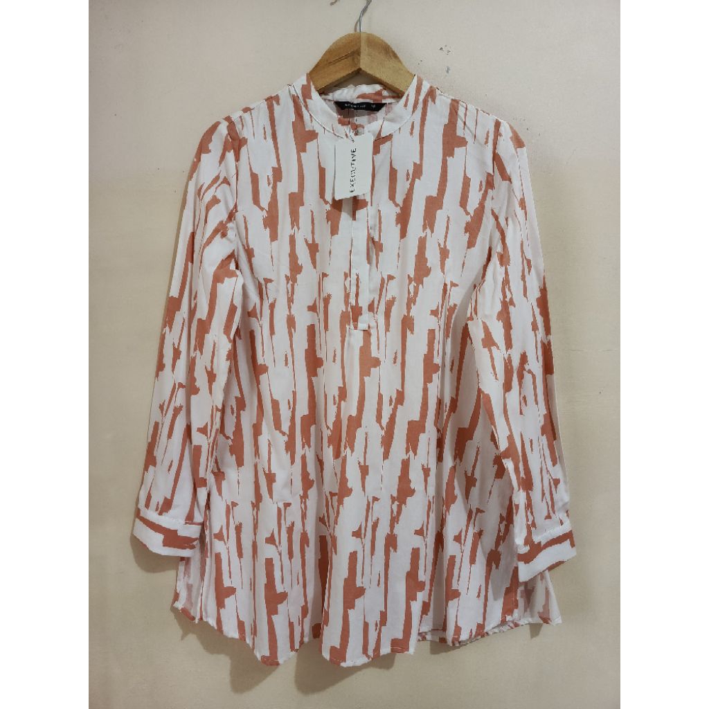 EXECUTIVE TUNIK WANITA LENGAN PANJANG MOTIP ORIGINAL