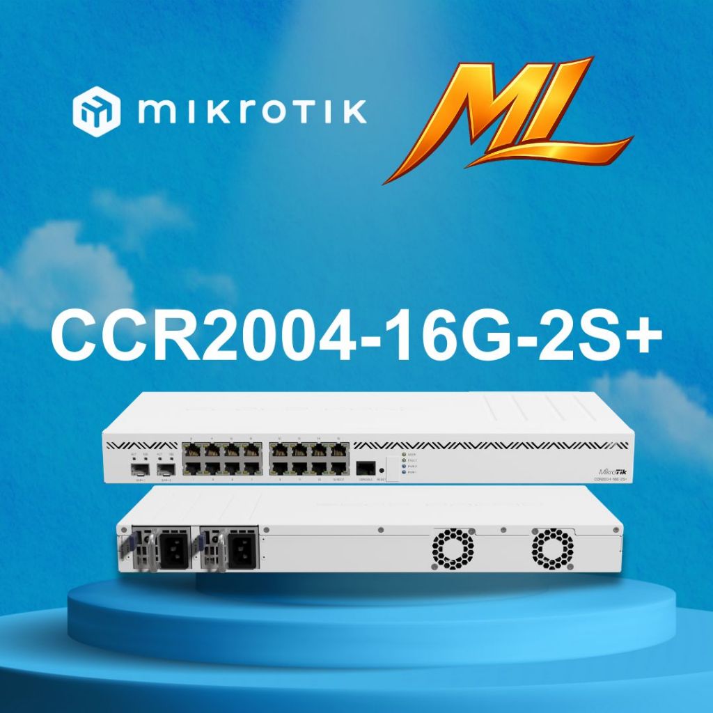 Mikrotik CCR 2004 16G 2S+ CCR2004-16G-2S+