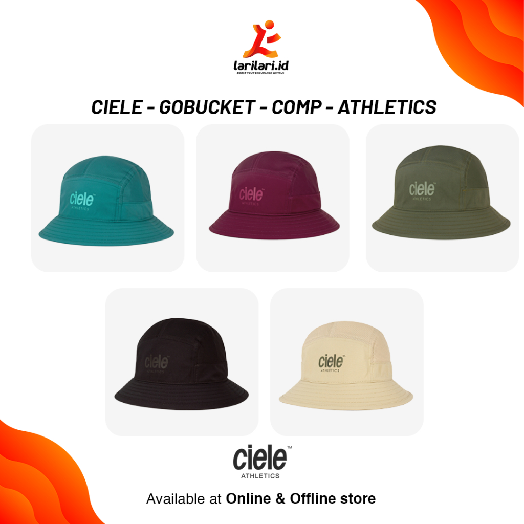 CIELE - GOBucket Topi olahraga lari original