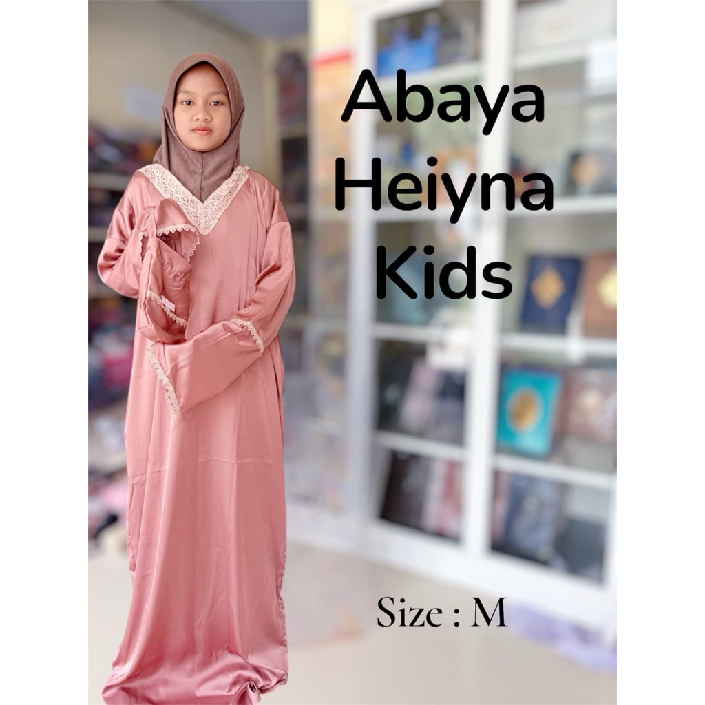 Mukena Abaya Sholat 354 - Heiynaa Abaya Sholat Anak