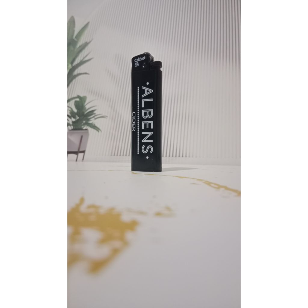 Korek Api Custom Cricket dengan Desain Bebas