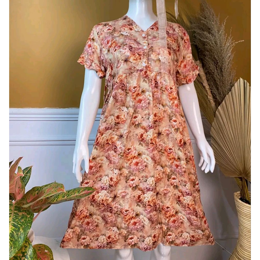 LERINA Daster VIONA Dress LD 100 Rayon premium