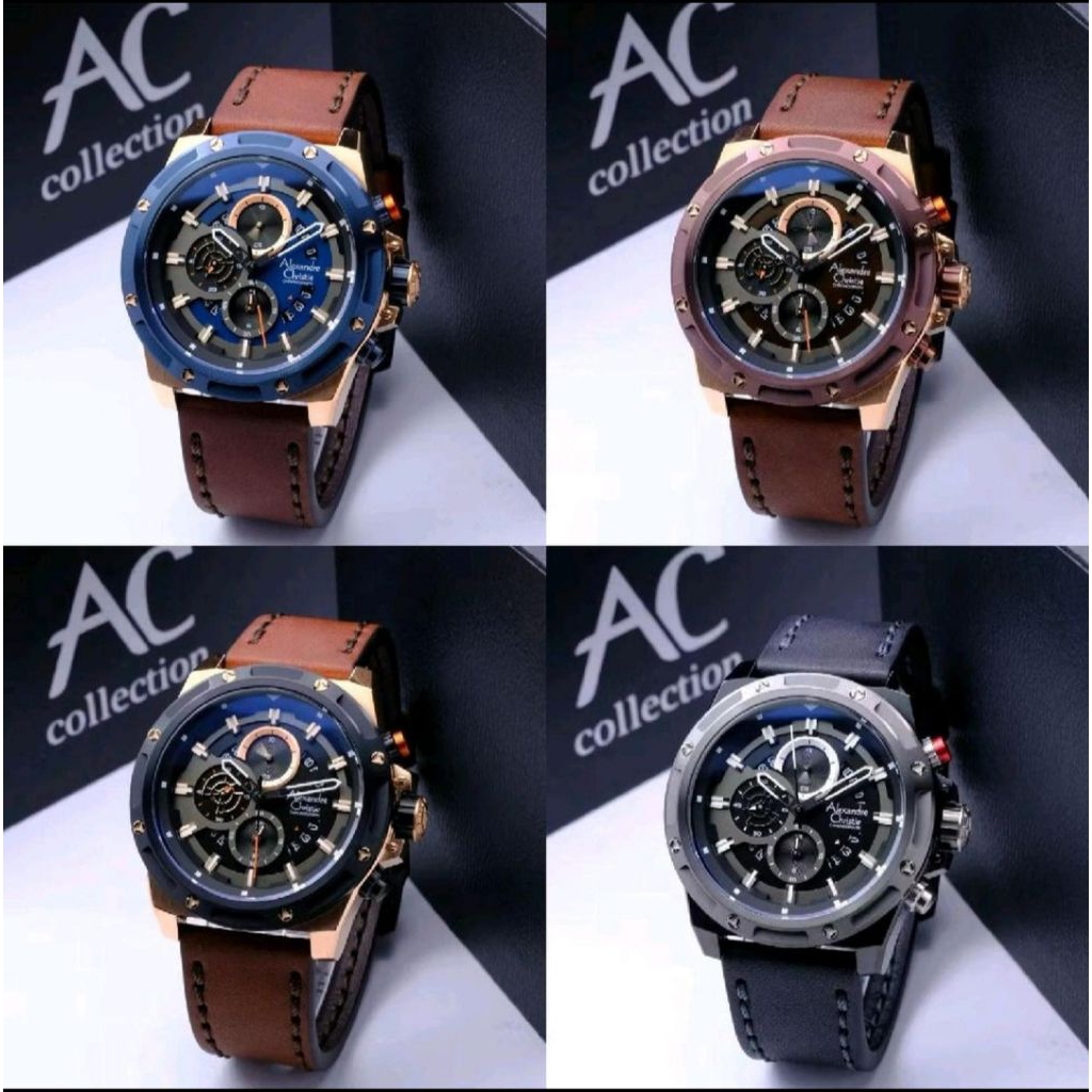 JAM TANGAN PRIA ALEXANDRE CHRISTIE AC 6506 AC6506 ORIGINAL GARANSI RESMI 1TAHUN