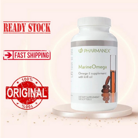 Nu Skin Suplemen Minyak Ikan Marine Omega 3 Krill Oil - 120 Cap Original