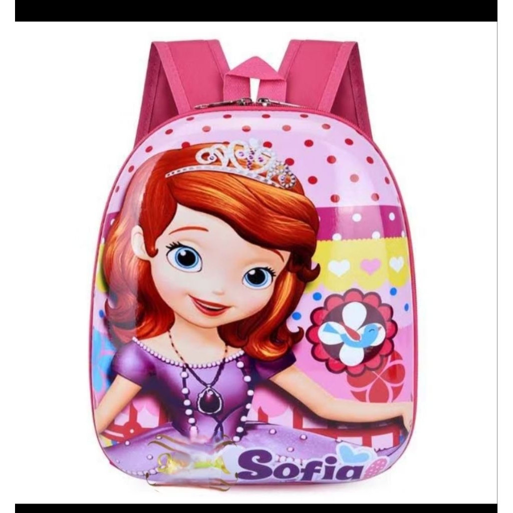 Tas ransel princess sofia anak tas ransel anak karakter princess sofia