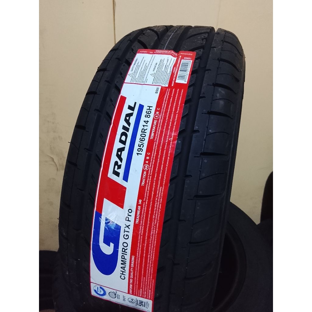 Ban 195/60 R14 GTX Pro champiro GT Radial