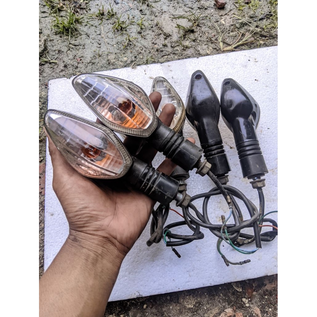 lampu sein reteng verza 150 megapro mono cbr 150 ORIGINAL copotan siap pakai