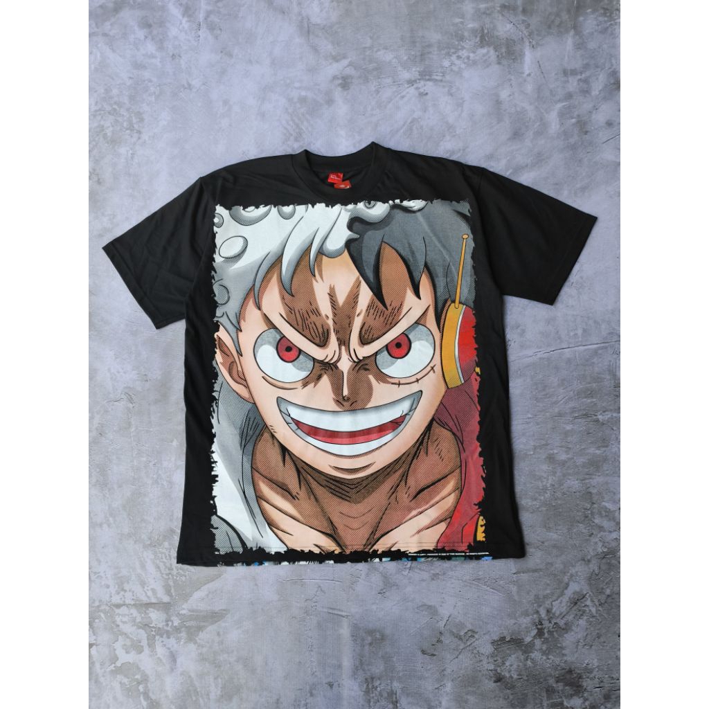 Kaos Bootleg Anime Luffy Arc Egghead
