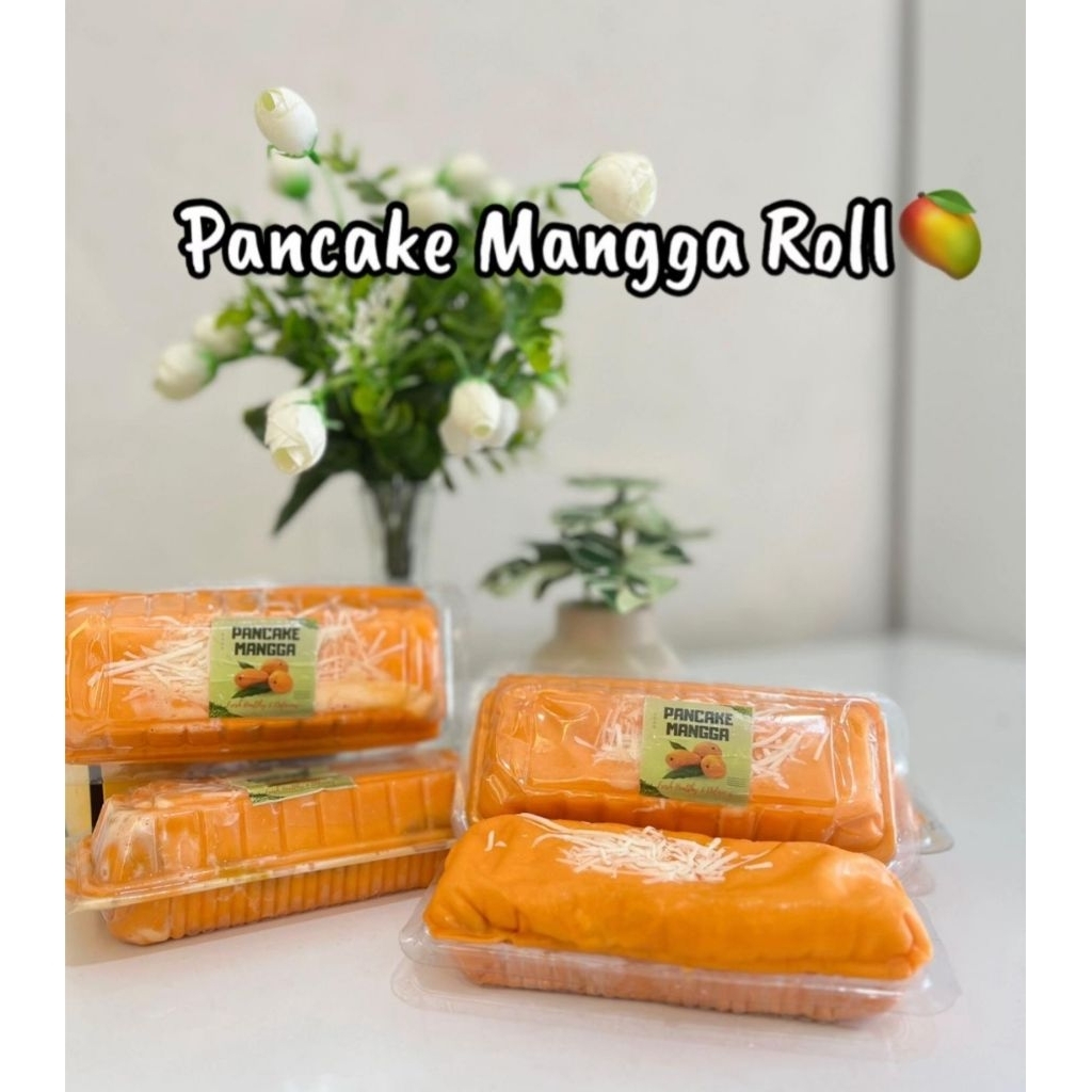 Pancake mangga Roll