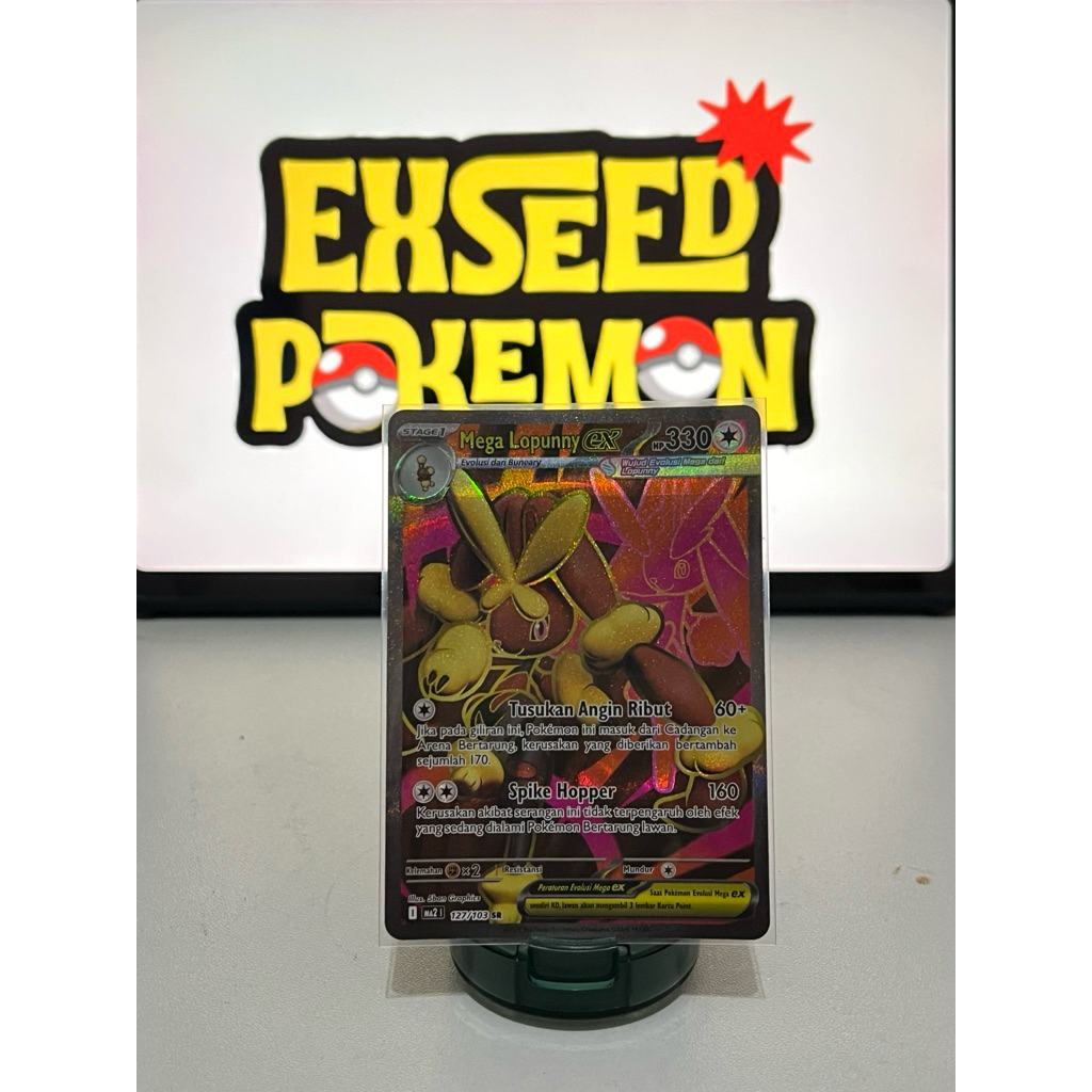 Mega Lopunny ex SR - Kartu TCG Pokemon