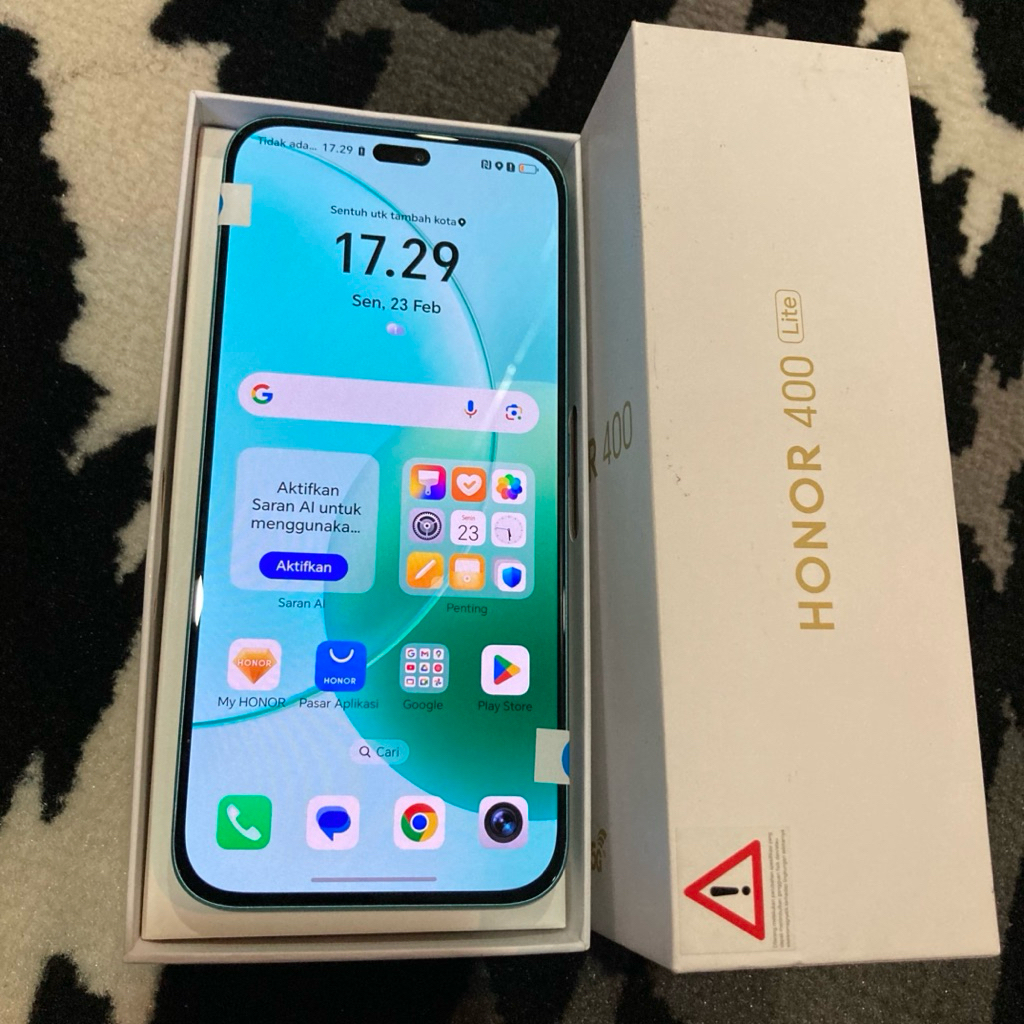 Honor 400 Lite 5G 8/256 | Second Resmi Indonesia Mulus