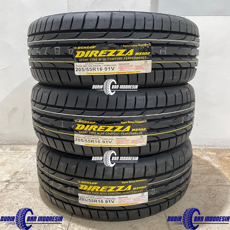 Ban Dunlop DIREZZA 102 205/55 R16