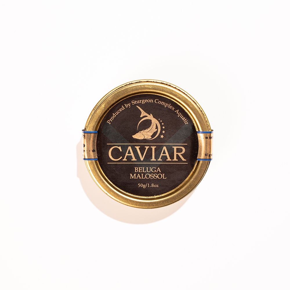 BELUGA MALOSSOL 50G - Aquatir Caviar