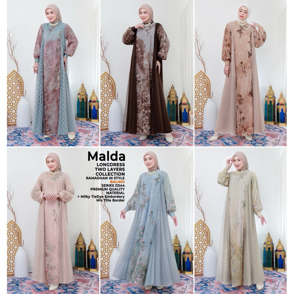 Gamis Layer Dua MALDA