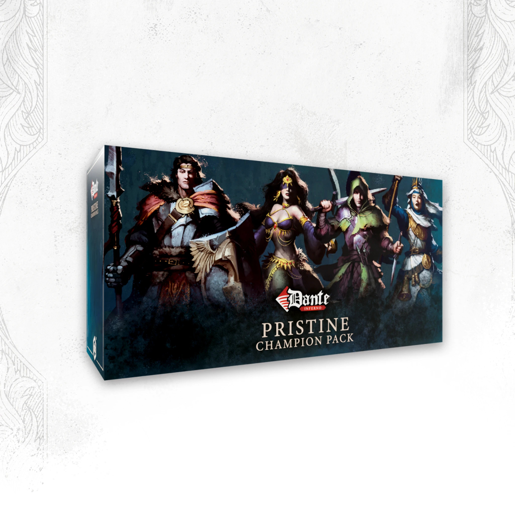 Dante Inferno Board Game Pristine Champion Pack Expansion