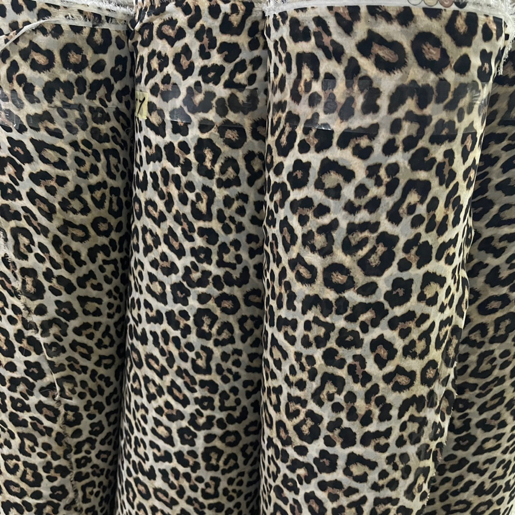 KAIN MOTIF MACAN / ceruty leopard / sifon macan