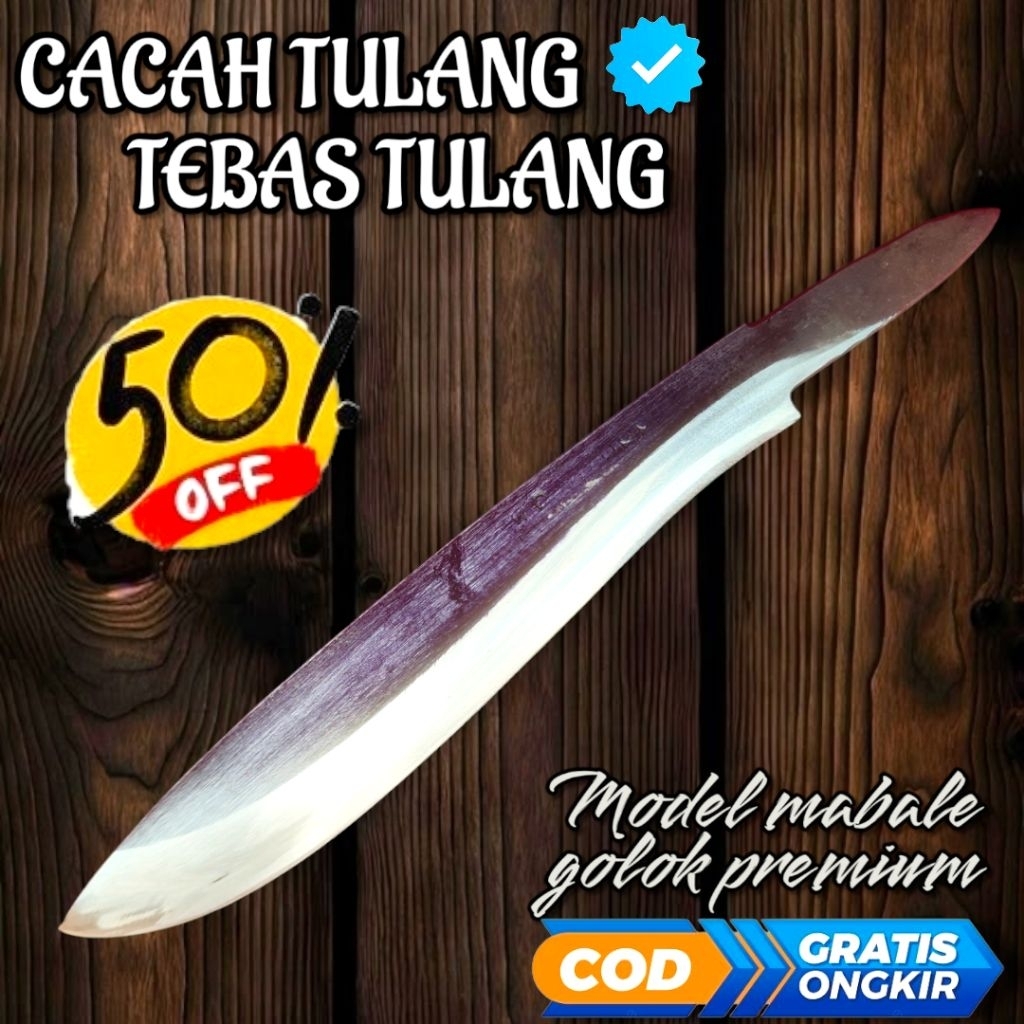 CACAH TULANG TEBAS TULANG GOLOK BERKUALITAS BERGARANSI PERALATAN POTONG KUAT PRESISI UNTUK RUMAH TAN