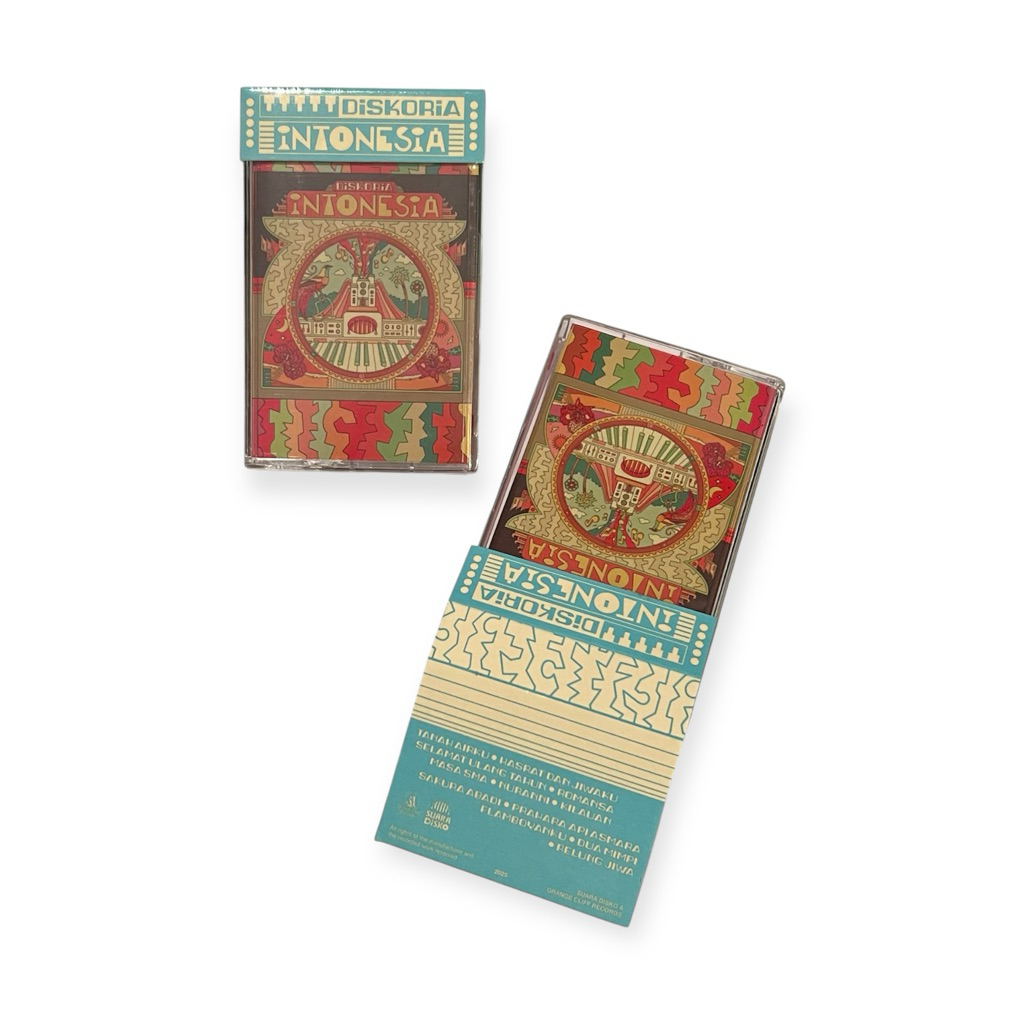 Kaset Diskoria - intonesia (cangkang pink)