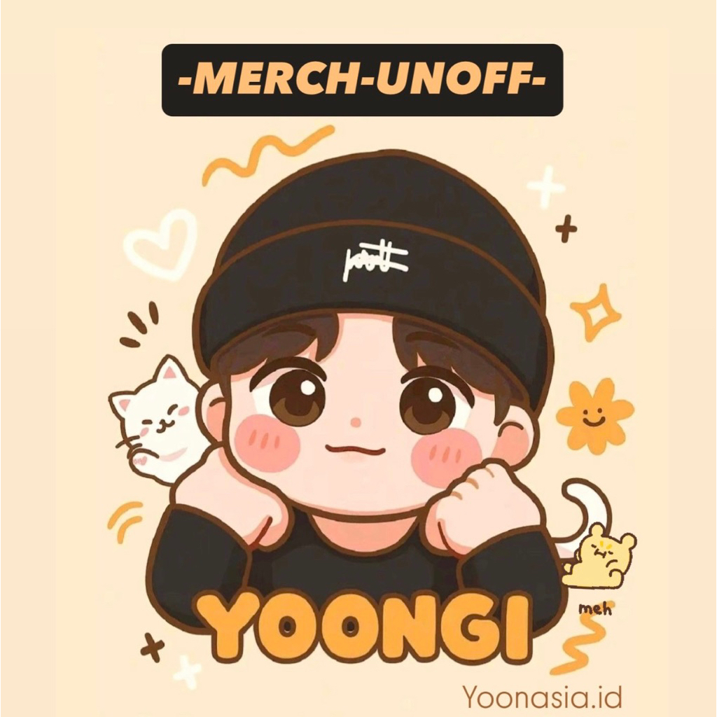 yoonasia.id - PELUNASAN MERCH BTS UNOFFICIAL -TSHIRT/CREWNECK/CARDIGAN/JACKET/HOODIE