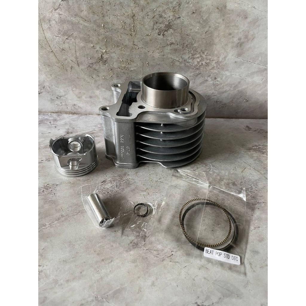 ￼BLOK SEHER CYLINDER BLOK KOMPLIT BEAT POP BEAT FI ESP SCOOPY FI ESP STARTER HALUS K44