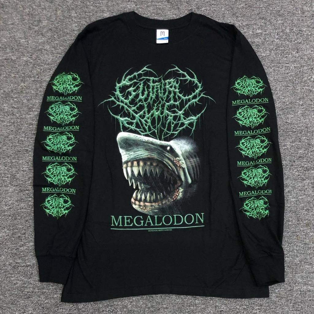 LONG SLEEVE GUTTURAL SLUG - MEGALODON