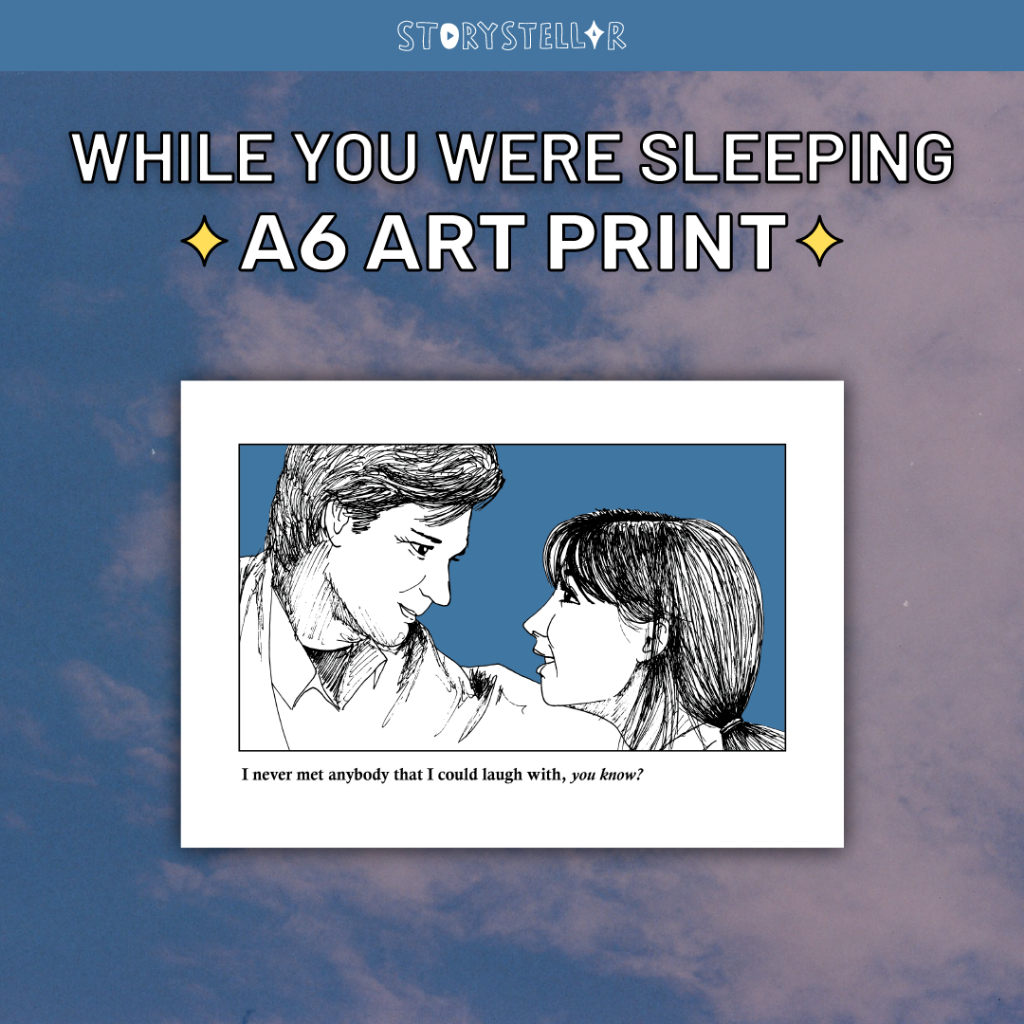 WHILE YOU WERE SLEEPING Art Print/ Poster, Merch Film