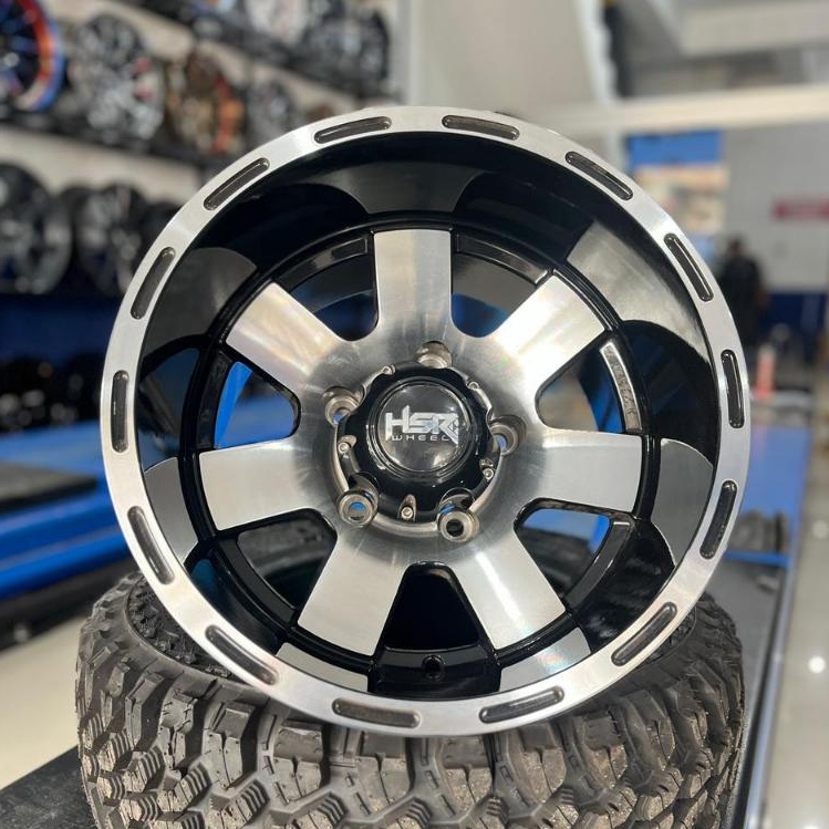 VELG MOBIL HSR TWIIST R15 LEBAR 10 UNTUK FEROZA TAFT ESCUDO JIMNY JEEP DLL PELEK RING 15