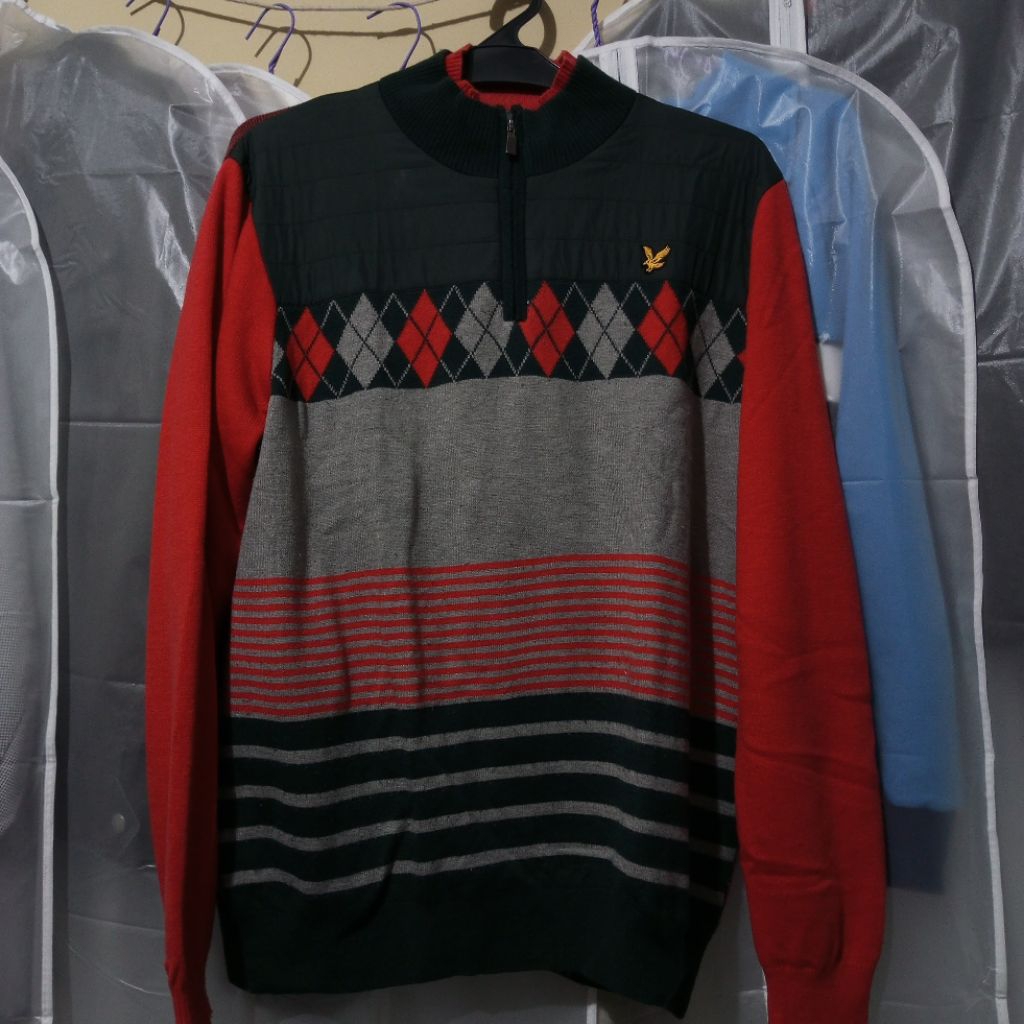 Lyle & Scott Halfzip Jacket L&S Casuals Knitwear