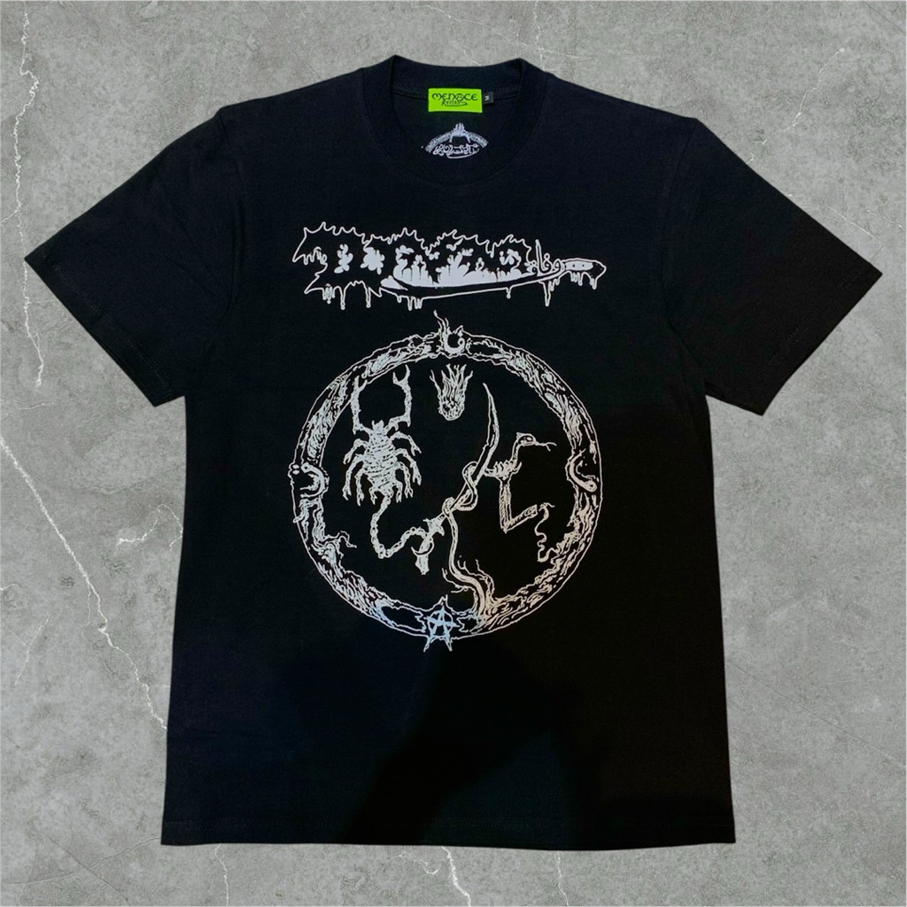 TSHIRT WAFAQ PUNK - MENACE RECS BLACK