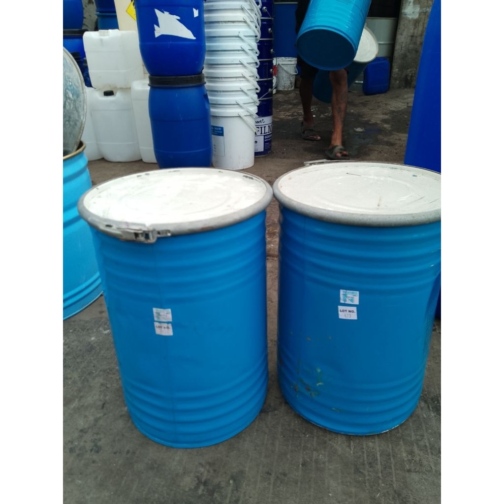 drum besi 50 liter / tong Sampah Besi /drum sampah besi