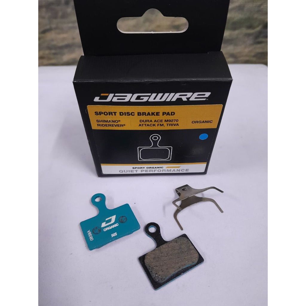 DICS PAD/ KAMPAS Rem Cakram / BRAKE PAD JAGWIRE DCA704 Organic - Shimano 105 Ultegra Dura Ace GRX