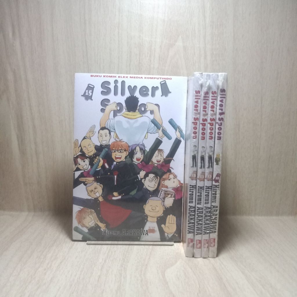 Komik Silver Spoon 1-15 Tamat Cabutan Original Segel/Baru