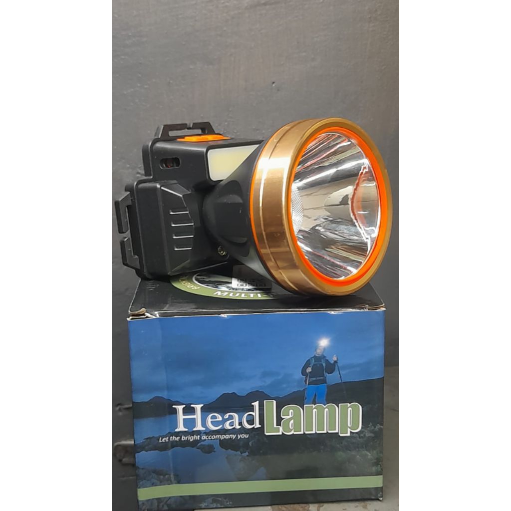 SENTER KEPALA JUMBO HEADLAMP 60W SENSOR TANGAN ON/OFF