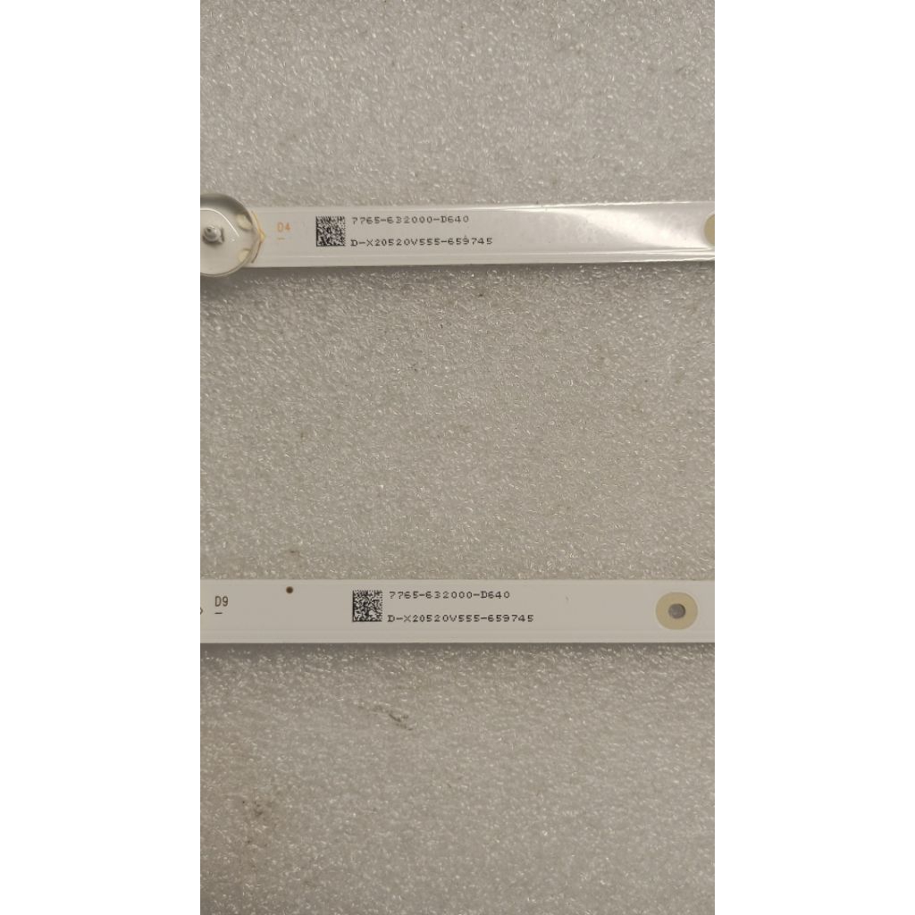 LED BACKLIGHT / LIGHT BAR PANASONIC TV TH-32G307G / 7765-632000-D640 ORIGINAL PANASONIC