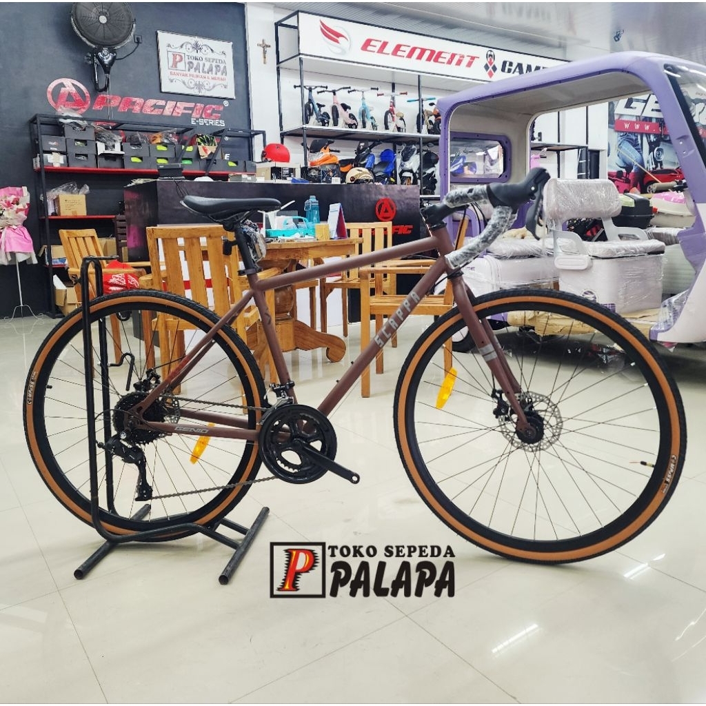 NEW MTB 700C GENIO SCAPPA S2 New Sepeda Gunung Hybrid Gravel