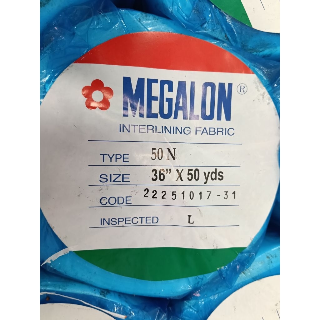 50N , 50F MEGALON KBM Harga per 1/2 Meter