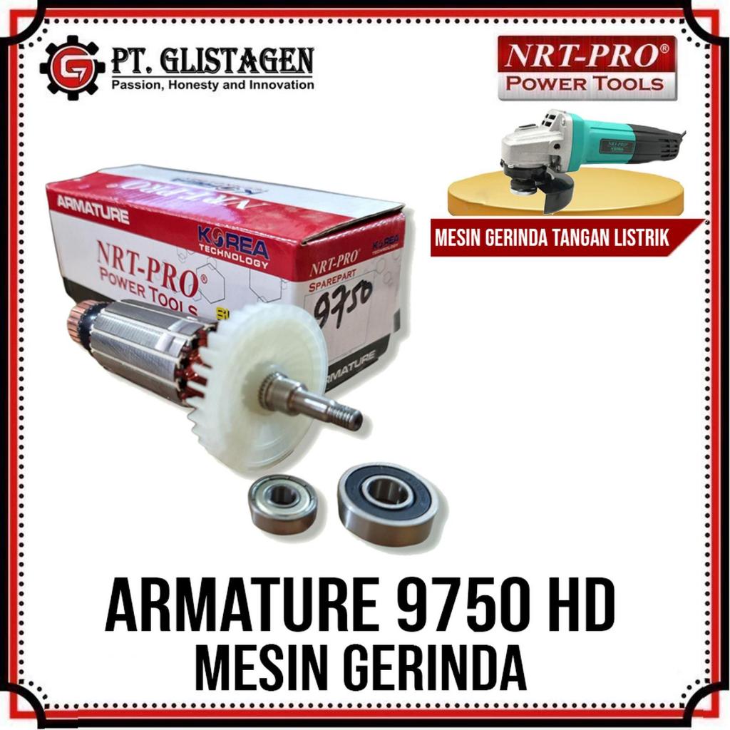 NRT-PRO Armature Angker 9750HD Angker Mesin Gerinda Gurinda Discgrinder 4" 9750HD 9750VS