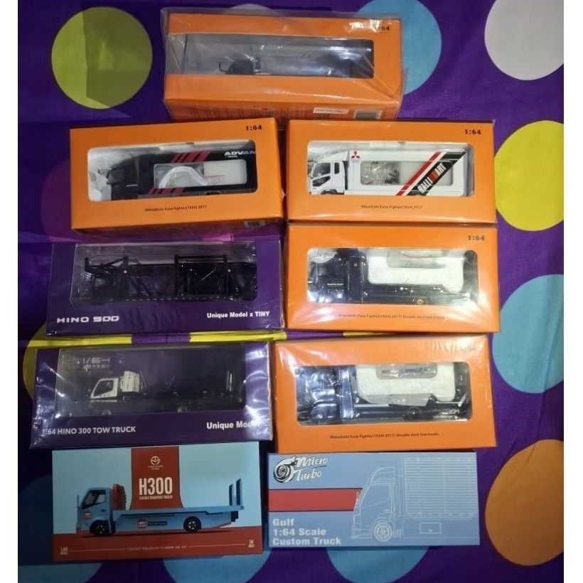 GCD TimeMicro Unique Model Micro Turbo Fuso & Trailer