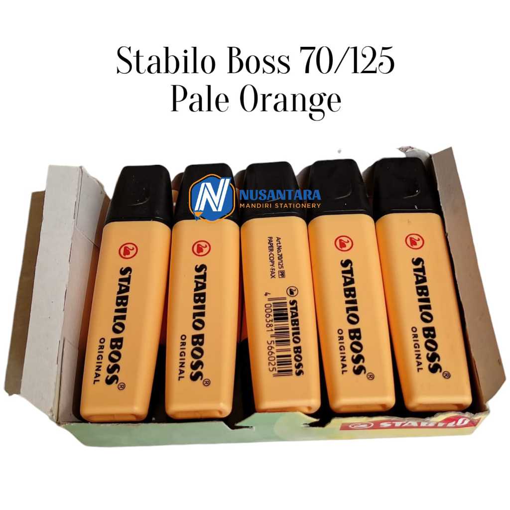 STABILO Boss 70/125 Pale Orange