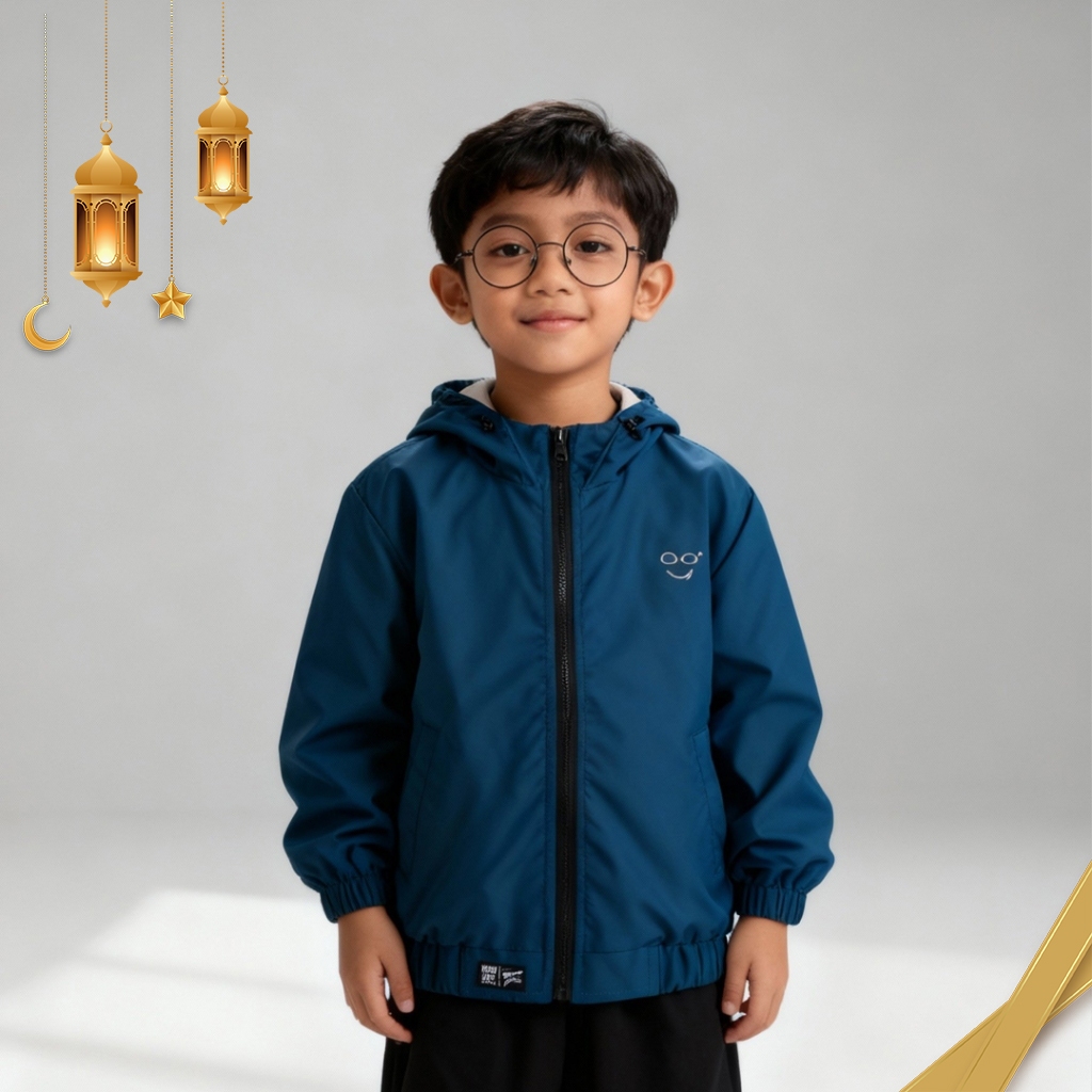 WOOKAY.BRAND - Jaket Anak Tracktop Windproof Water repellent