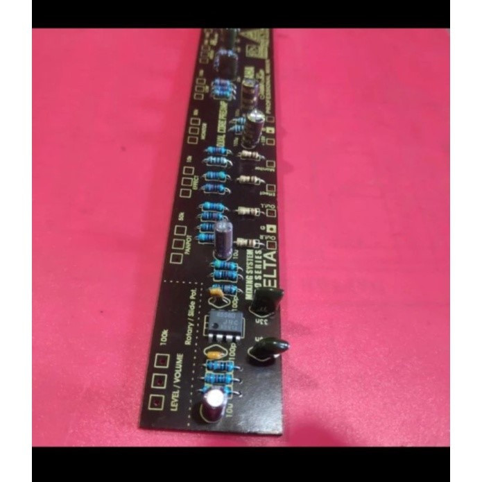 kit penguat mic / pre amp / mixer yamaha 8 potensio / Kit mixer yamaha 8 pot